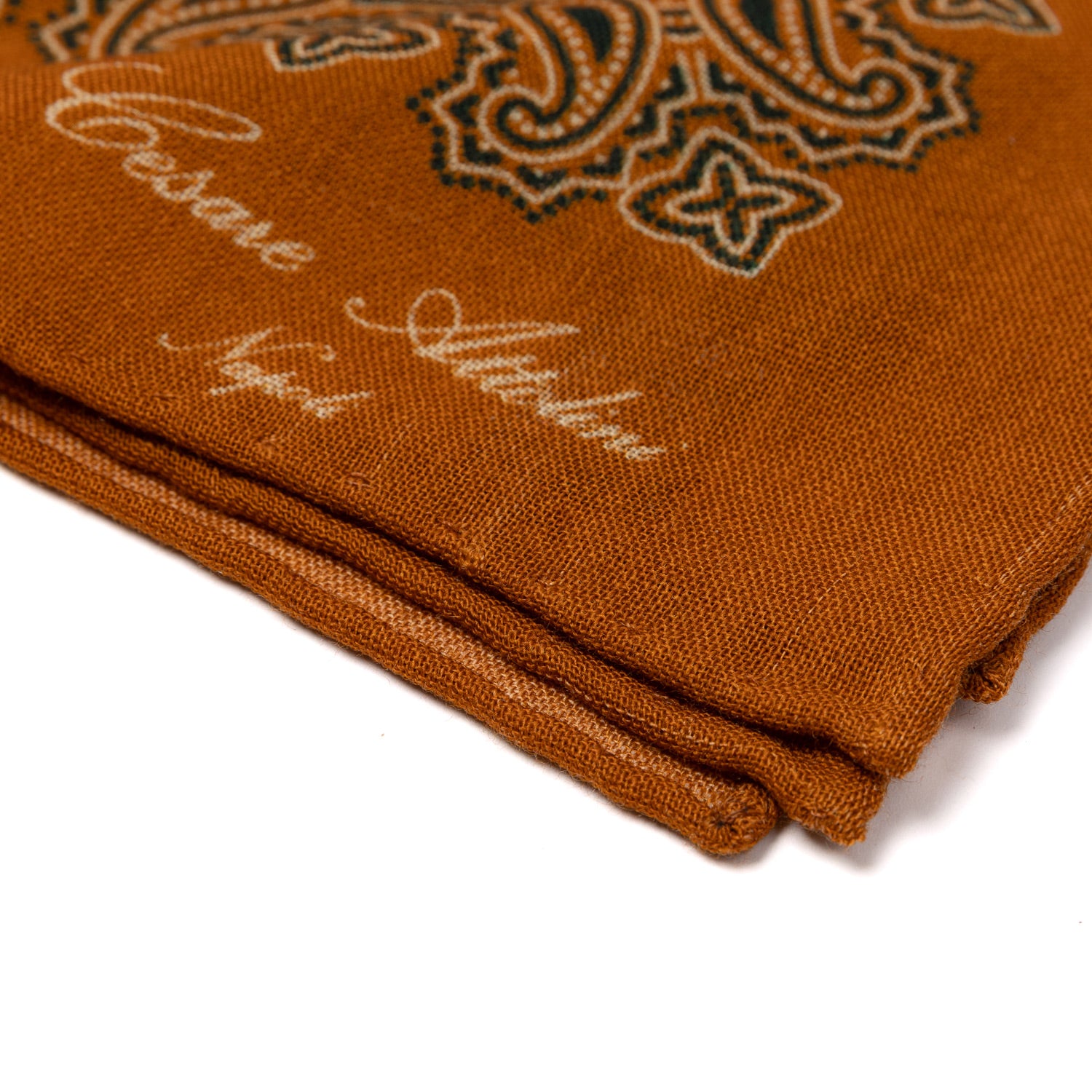 Handkerchief "Cachemire Fiorentina" made from a Luxurious Wool Blend - hand-rolled